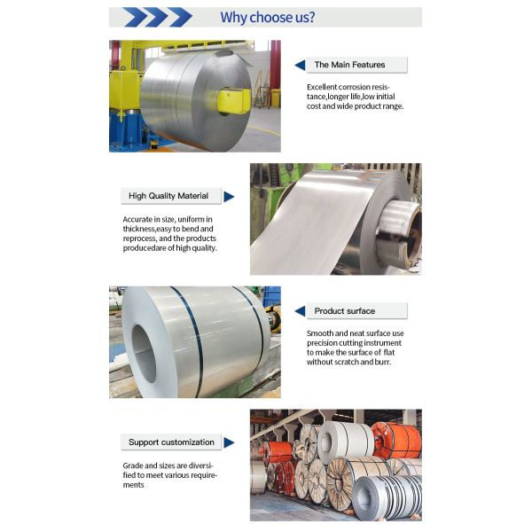 301 UNS S30100 Stilling Stainless Steel Sheet Coil