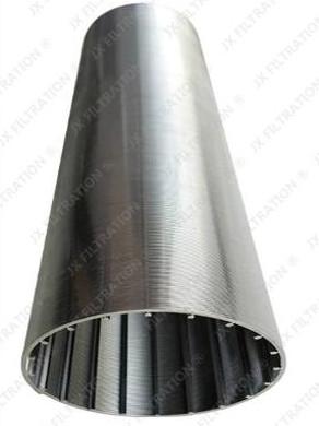 Stainless Steel Wedge Wire Screen Filter Johnson Wedge Screens