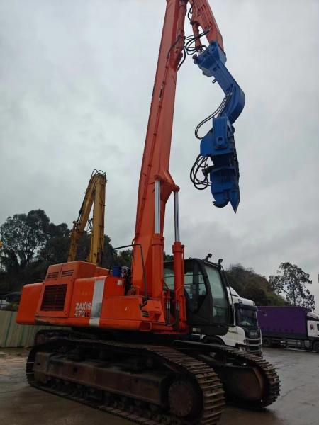 Excavadora Hitachi 470 LC-3 de alto desempenho: o seu próximo parceiro pesado!