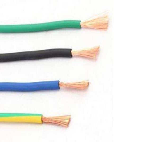 ROHS PVC Electrical Single core Cable UL1617 105℃ 600V with UL Certificate in Red Color