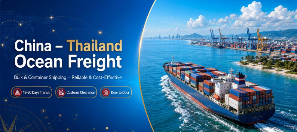 China–Thailand sea freight DDP