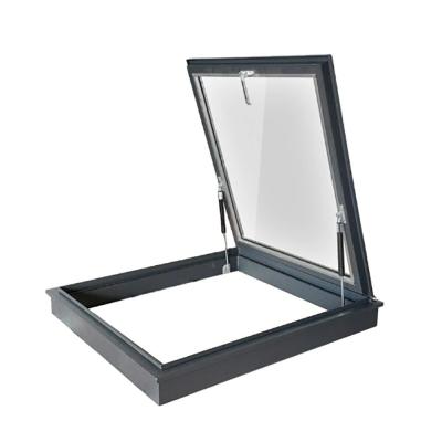 Level 9 Wind Pressure Resistance Skylight Window With Stainless Steel Screen Netting