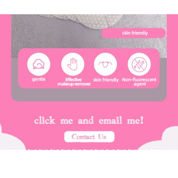 Oem Facial Cotton Pad Gentle Skin Care Moisturizing Skin Care Pad Gel Toner Pads Material