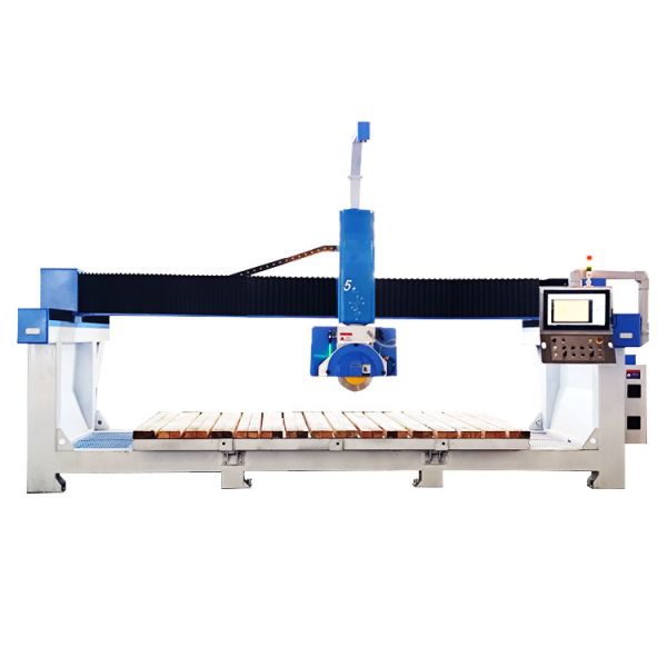 ZEUS 5 Axis 15 kW Bridge Cutting Machine for Granite with Motor Customizable CNC Max Cutting Length 1200mm 220V/380V
