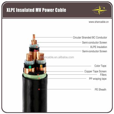 VDE Standard PVC Insulated Cables In Black For Household Electrical Installations