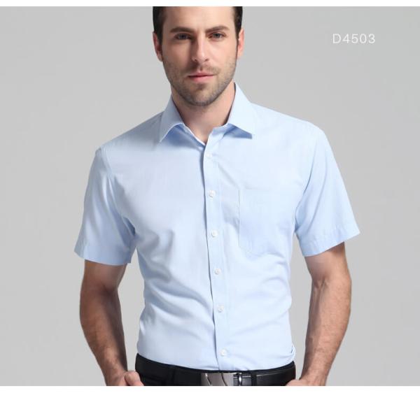 Slim Fit Custom Made Dress Shirts Plain White Classic Cut Adjustable Cuff Sgs Certification