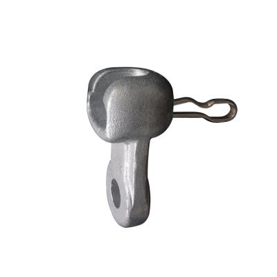 Штуцеры изолятора столба подвесной стропы углерода стальные составные