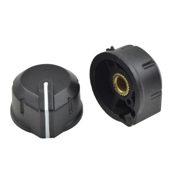 Electric Plastic Turn Knobs / Plastic Control Knobs For Electrical Switches Size Φ30*17mm