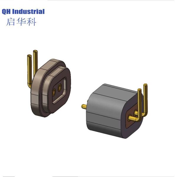 2Pin 1A 2A 1.5mm Pitch Smart Wearable Device Male Female LED LCD Magnetic Signal Pogo Pin Charger Power Connector