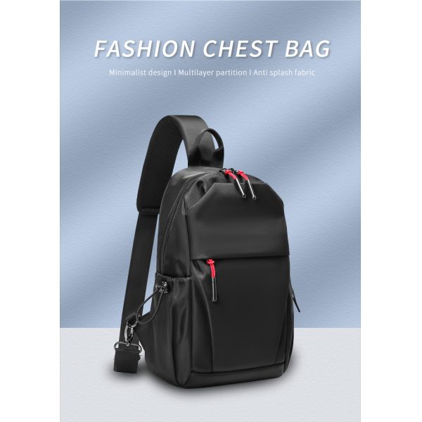 Горячая продажа оптовой моды мужчины на заказ водонепроницаемая сумка для плеч кроссбоди грудная сумка