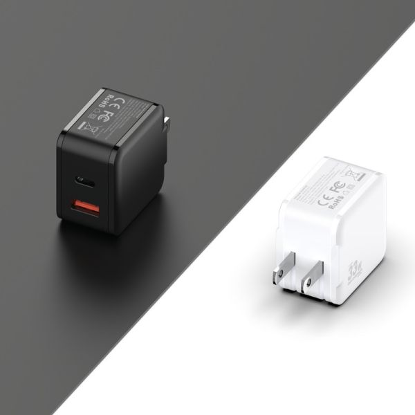 33W QC3.0 USB GaN Type C Charger For MacBook IPhone Android