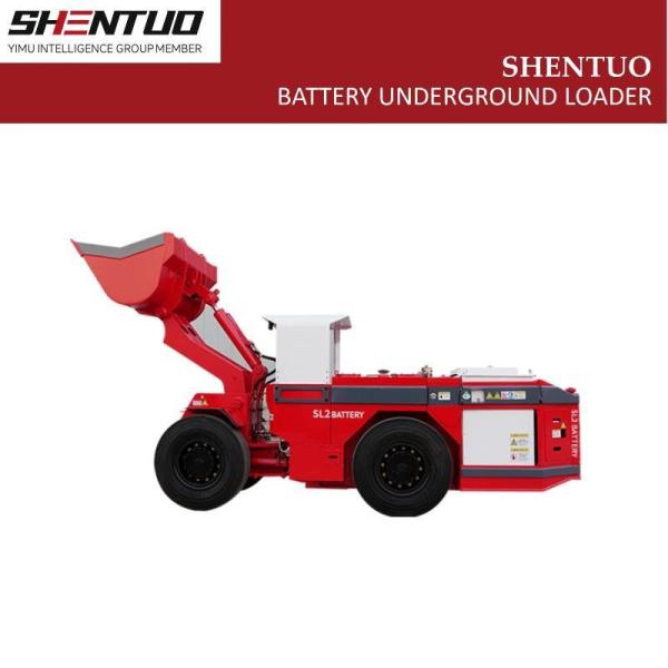                  SL02 Battery Scooptram Carbon Free Emission 1m³ Electric Low Profile Mining Loader             
