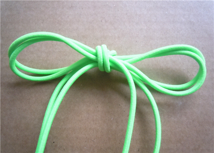 Эластичная отполированная веревочка шнура хлопка, хлопок заплела шнур Eco содружественное