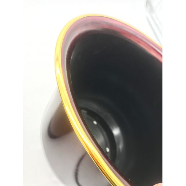 Цветочный горшок металла сияющий пластиковый с поддонника стилем совместно китайским