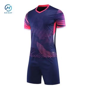 Personalized Logo Men Football Uniforms Kids Adult Sublimation Soccer Jerseys Suit Sports Training Wear