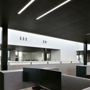 Aluminum Lay In Metal Ceiling Design ISO9001 Square Tiles 0.7mm