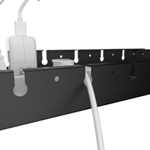 Устойчивый металлический кабельный корзину корзины с зажим Окончательный под столом кабельного инструмента управления