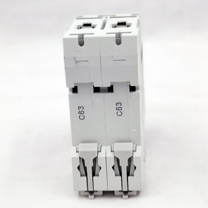 2P 500V DC Circuit Breaker 6A to 63A Curve C IP20 DC Miniature Circuit Breaker for Solar PV System