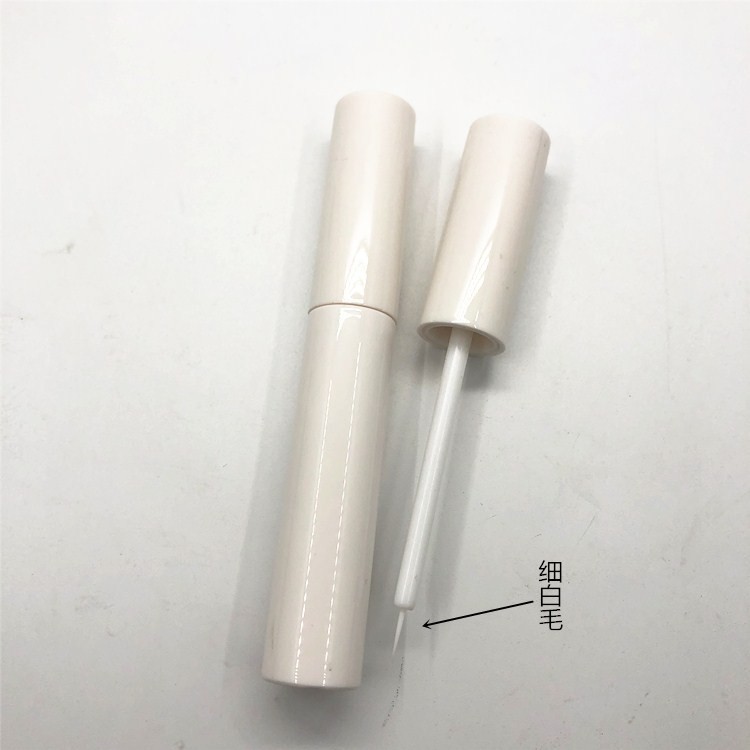 белый логотип ODM печати шелка трубки карандаша для глаз жидкости туши крышки 10ml