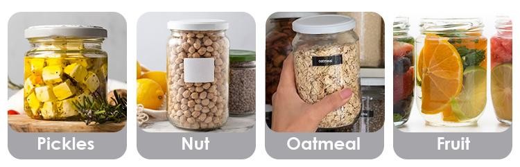 Низкий MOQ 100Ml 150Ml 200Ml пустые медные стеклянные банки с золотыми крышками с крышками