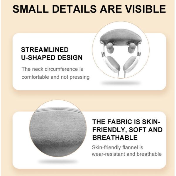 Smart Electric Shiatsu Massager for Neck and Shoulder Pain Relief 1kg