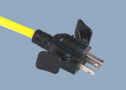 UL CUL CSA 15A 125V 3 Prong NEMA 5-15P Electrical easy out Plug LA004Y American UL Power Cord