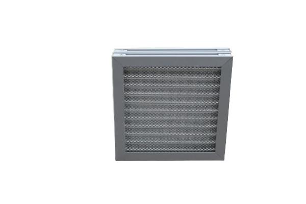 Silver Corrugated Aluminum Nets Air Filter Carton Packaging