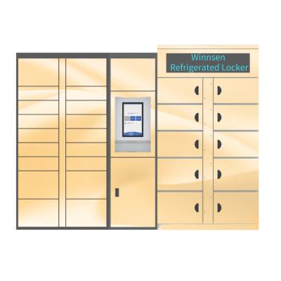 Умным Refrigerated овощем холоднокатаная сталь шкафа шкафчика электронная