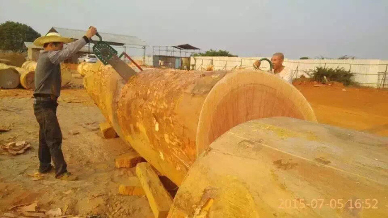 Пневматический журнал режа машину резца журнала woodworking лесопильного завода для круглой поставки Китая использования журналов