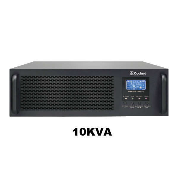 6-10KVA Rack Mount UPS Online Uninterruptible Power Supply with 0ms Transfer Time and 95-99% Efficiency