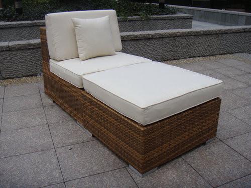  7pcs PE wicker garden furniture