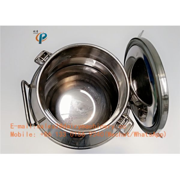 стальное молоко 15Л может, переход молока нержавеющей стали может с запирать крышку, сантайры контейнер молока