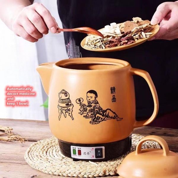 Automatic Herbal Pot for Traditional Chinese Medicine A Perfect Combination of Culture