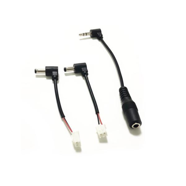 Tin Plated Copper DC Connector Cable Audio Video Molded Electronic Wiring Harness RoHS