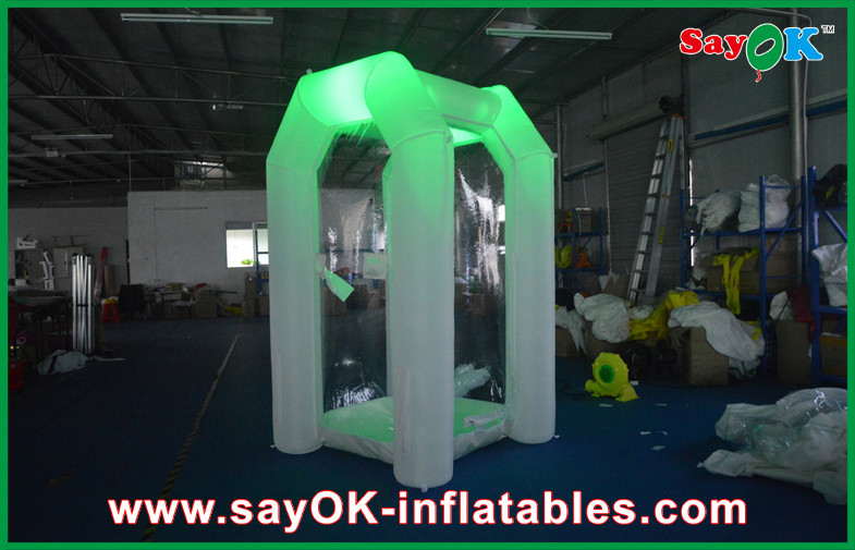 Машина денег Inflable будочки машины самосхвата раздувных денег игр спорта улавливая небольшая