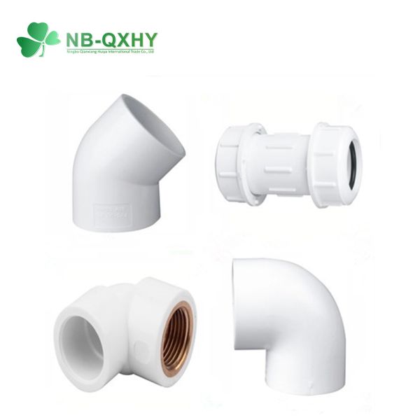 QX Customization Sch40 PVC Pipe Fitting 90 Degree Female Elbow with Customized Request
