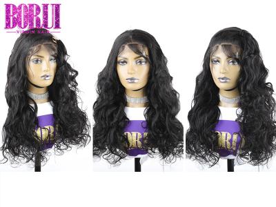 4*4 Lace Closure Wig , Pre Plucked Body Wave Lace Wig 250% Density Soft