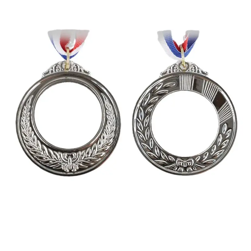 Sublimation Medal Blanks Custom Medals For Awards Sports Marathon Medal Gold Silver Bronze Colors