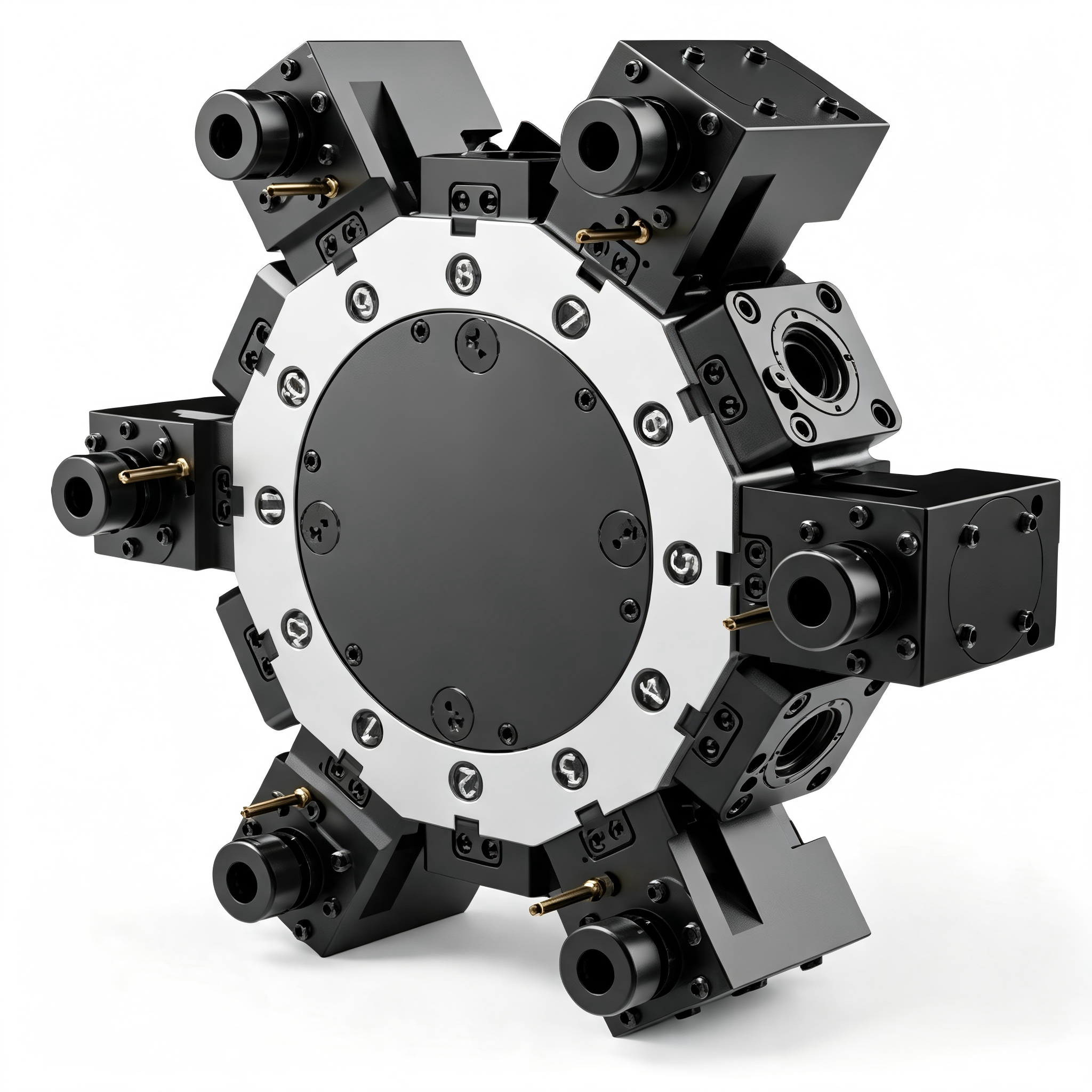 High‑efficiency Processing of automotive nuts CNC Turning Center Dual Spindle CNC Lathe