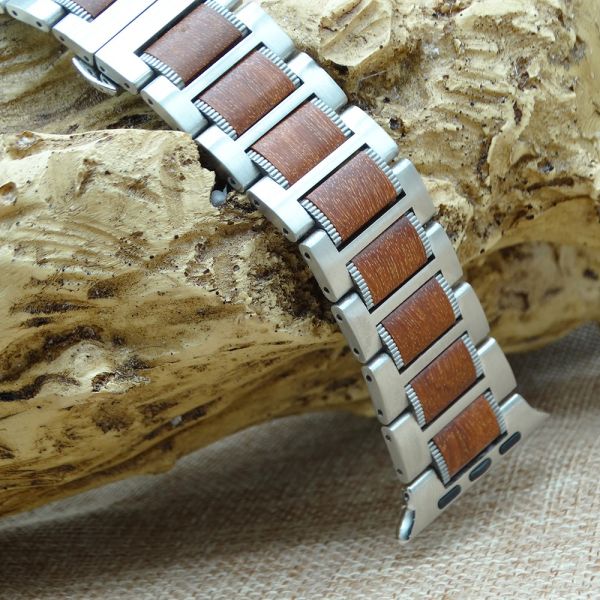 38mm 42mm 44mm Stainless Steel Apple Watch Strap For IWatch