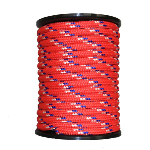 8 Carrier Polypropylene Mooring Lines PP Multifilament Rope 5/16 Inch