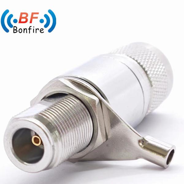 6000MHz Female Coaxial RF Connector UHF Female to Female So239 Jack Cable Lightning Surge Protector Pl259 Jack Lightning Arrester