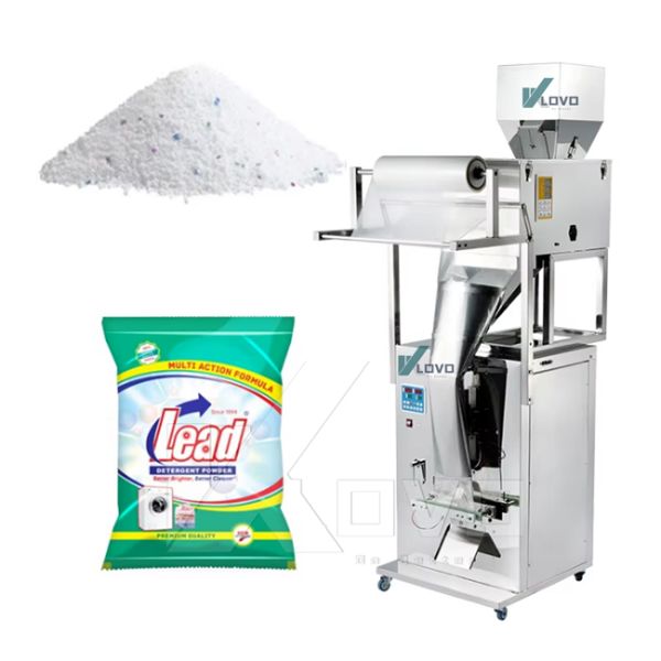 Weighing Detergent Powder Filling Packing Machine For Washing Powder Soap Powder Packaging