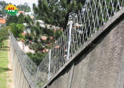 Anti Climbing Concertina Coil Fencing Galvanized Finish For Wall Top Defending