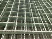 Long Lasting Performance Drainage Serrated Steel Grating 35mm Bearing Bar Spacing