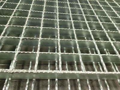 Long Lasting Performance Drainage Serrated Steel Grating 35mm Bearing Bar Spacing
