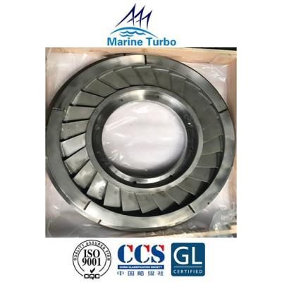 T- Mitusbishi Turbocharger/T- MET45 Turbo Nozzle Ring para peças de reposição turbo de motor de navio grande