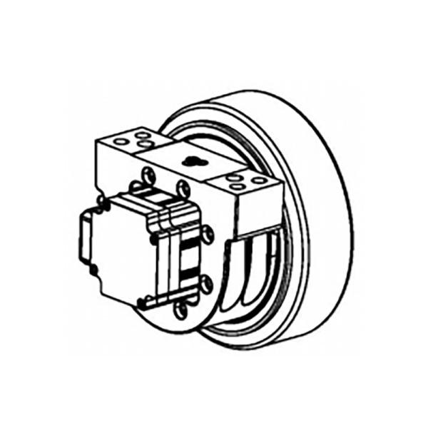 Industrial AGV Drive Wheel Hub For Steering Wheel 1.27Nm