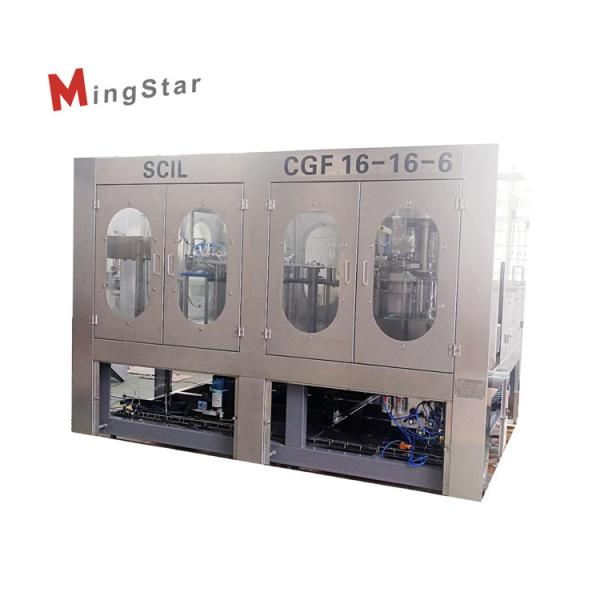 4000 BPH Bottled Spirits Filling Machines For Ginger Wine , Liquor Bottling Machine