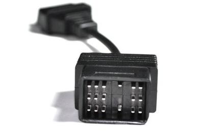 Toyota 17 Pin To 16 Pin OBD Diagnostic Cable , OBD2 Extension Scanner Interface Cable